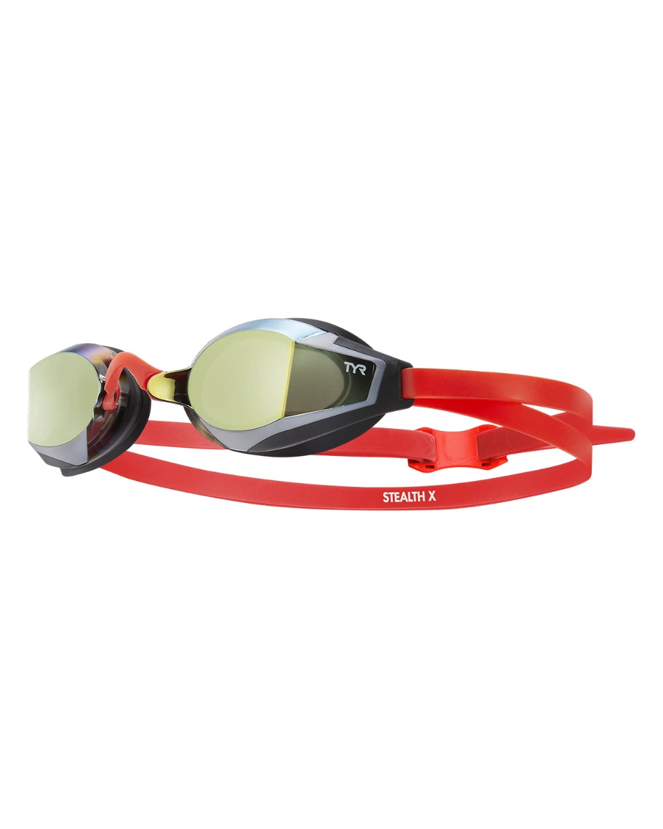 TYR Stealth X Mirrored Performance Goggles – K&B Sportswear
