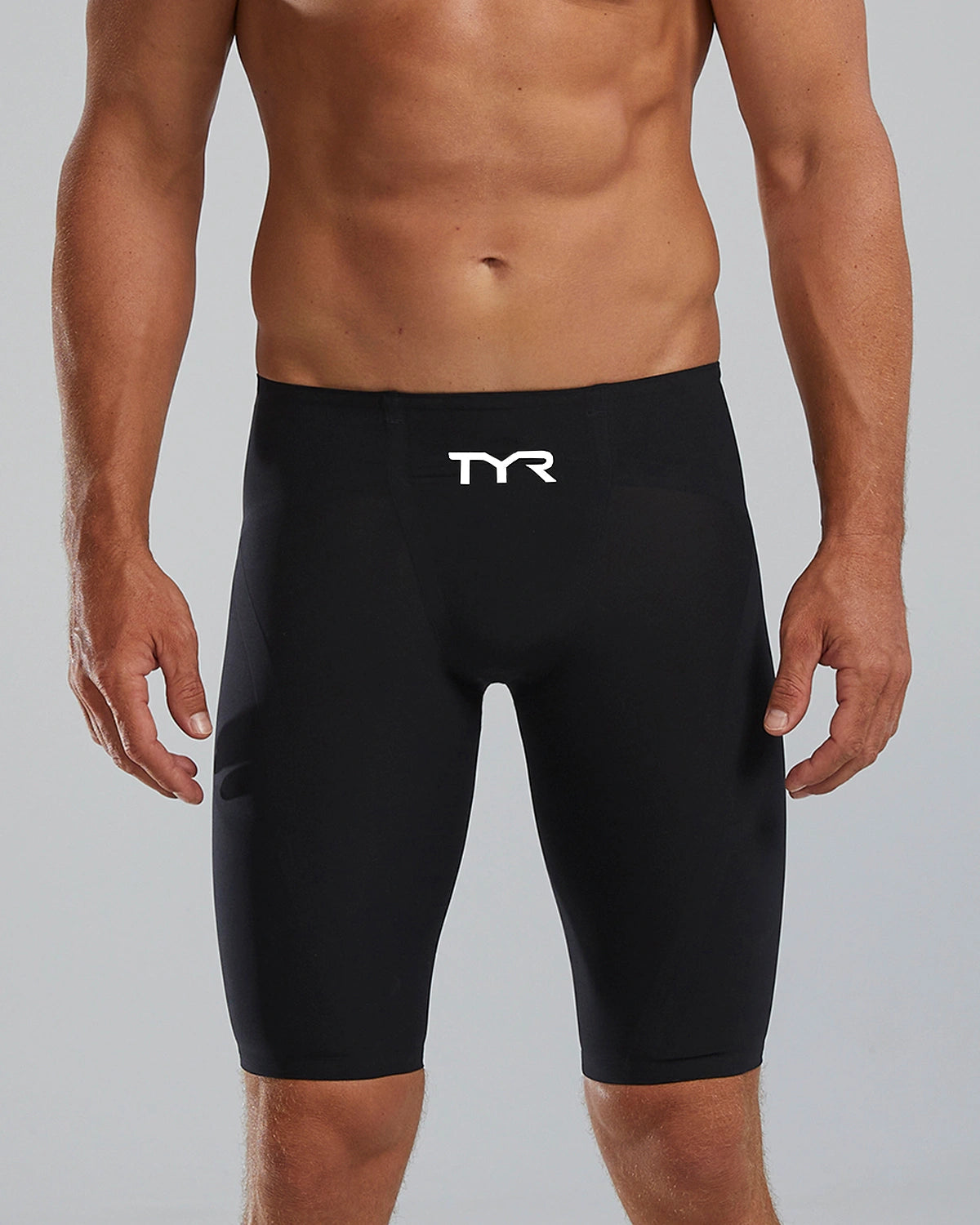 TYR Men's Venzo Solid High Waist Jammer Tech Suit – K&B
