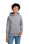 Youth Gildan Heavy Blend Hooded Sweatshirt in Maroon OR Sport Grey with Team Logo - Champlain Valley Swim Academy