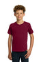 Gildan Youth and Adult Heavy Cotton T-Shirt in Garnet with Team Logo - Karishim Swim Club
