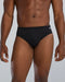TYR Men's Brief in Black with Team Logo - MIT Triathlon Team