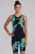 TYR Women's Venzo Infrared Closed Back Tech Suit