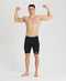 Arena Jammer in Black with Team Logo - Club Swim at Ohio State University