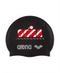 SET OF TWO Black RIMA Silicone Team Caps with Logos & Personalization - Boys & Girls Clubs of Providence Rip-Tides Swim Team