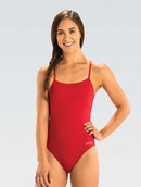 Dolfin Graphlite Series Solid Cross Back Swimsuit - Red