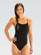 Dolfin Graphlite Series Solid Cross Back Swimsuit - Black