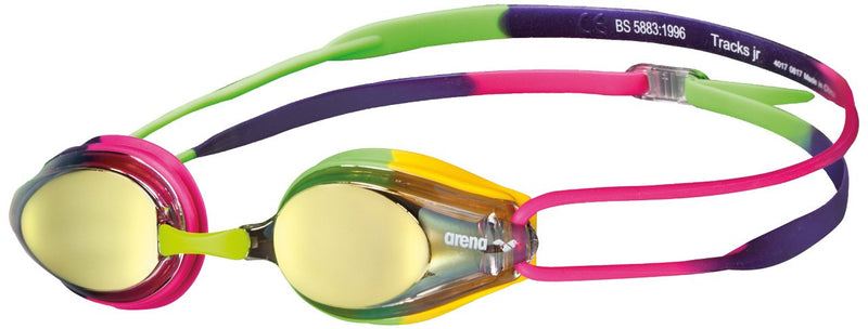 Arena Tracks Junior Mirrored Goggles - K&B Sportswear