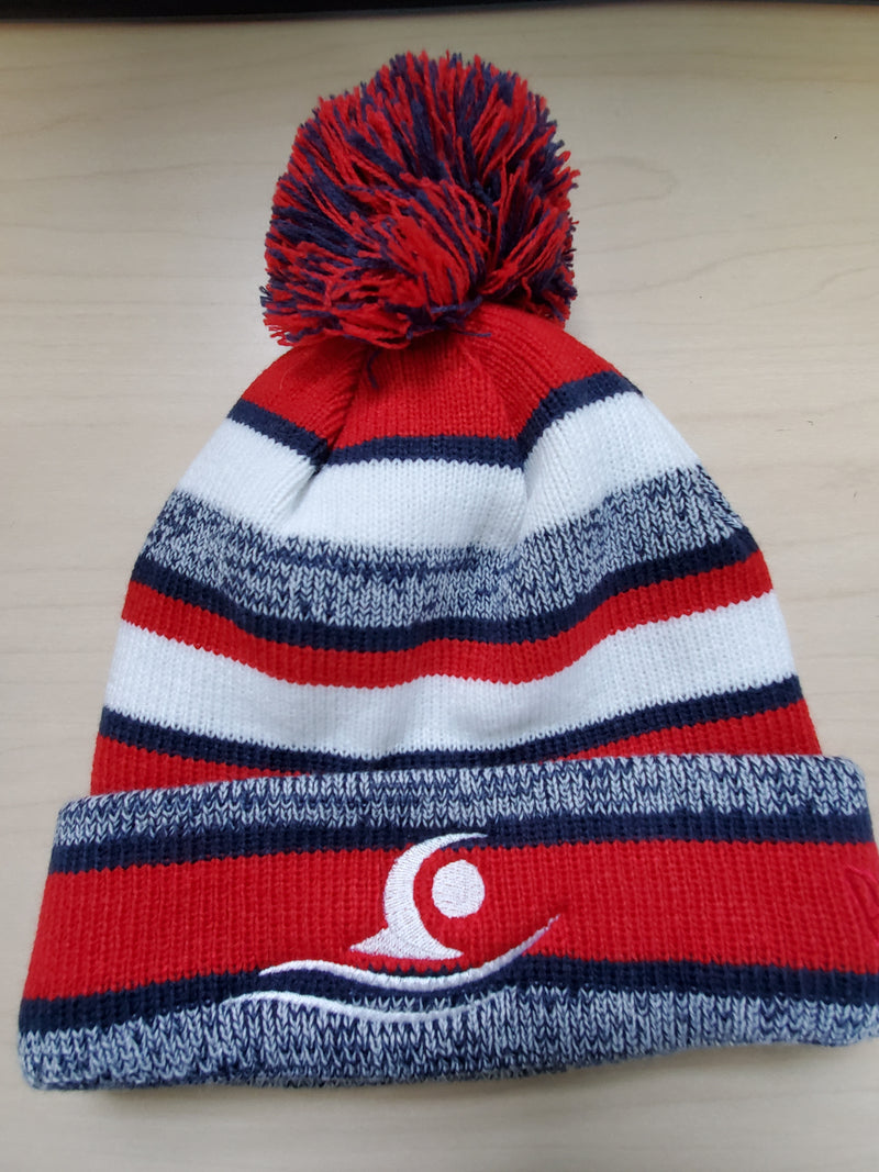 New Era Winter Beanie with Swimmer Logo