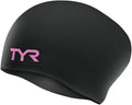 TYR Long Hair Wrinkle-Free Silicone Swim Cap