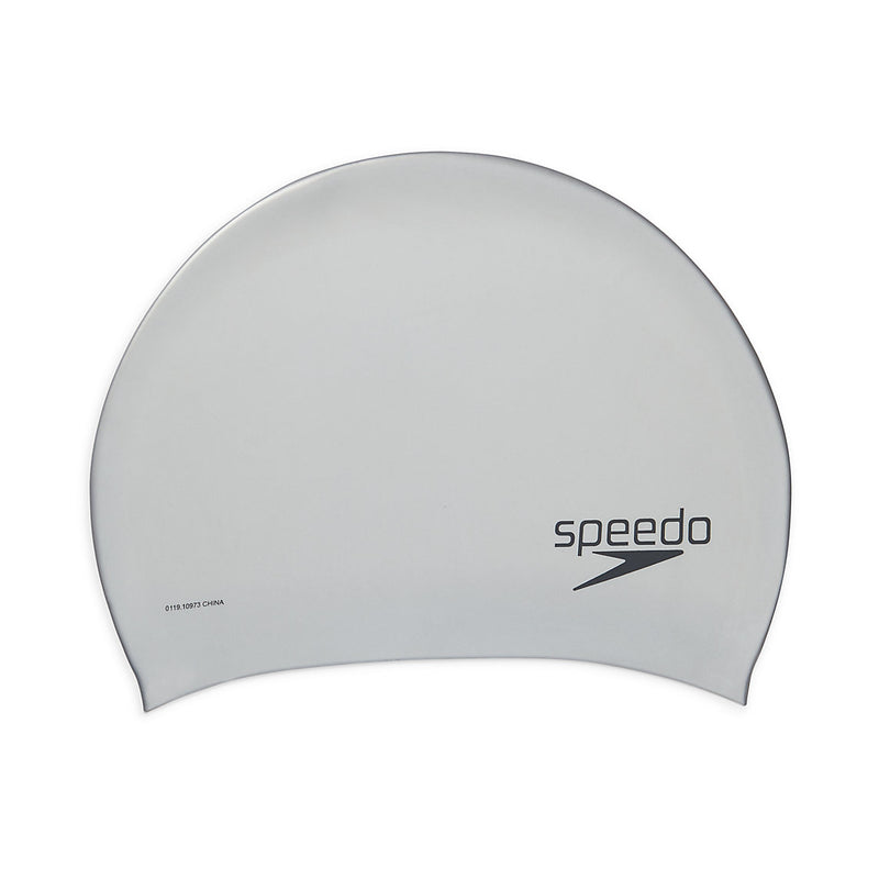 Speedo Solid Long Hair Silicone Cap