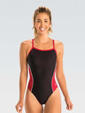 Dolfin Women's V-2 Back Team Panel Swimsuit