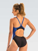 Dolfin Women's V-2 Back Team Panel Swimsuit