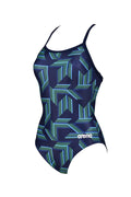 Arena Women's Puzzled Light Drop Back One Piece