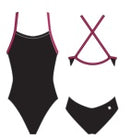 JOLYN Women's Brandon 2 Back Onesie Sale