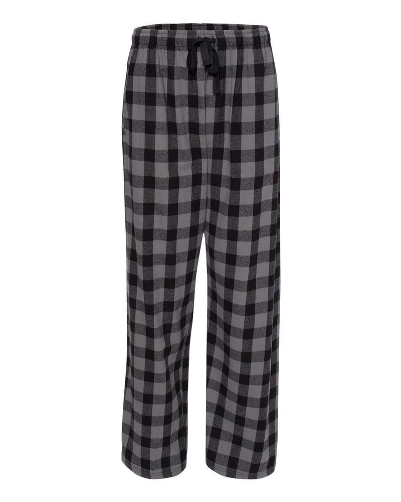 Flannel Pants with "SWIMMING" down the leg