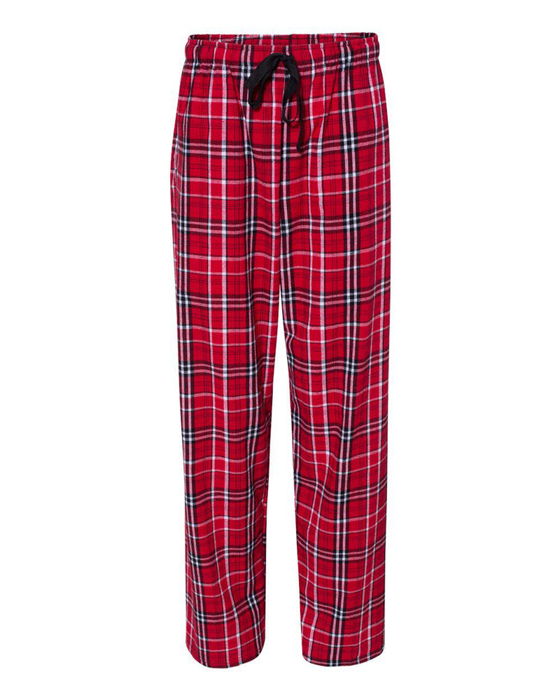 Flannel Pants with "SWIMMING" down the leg