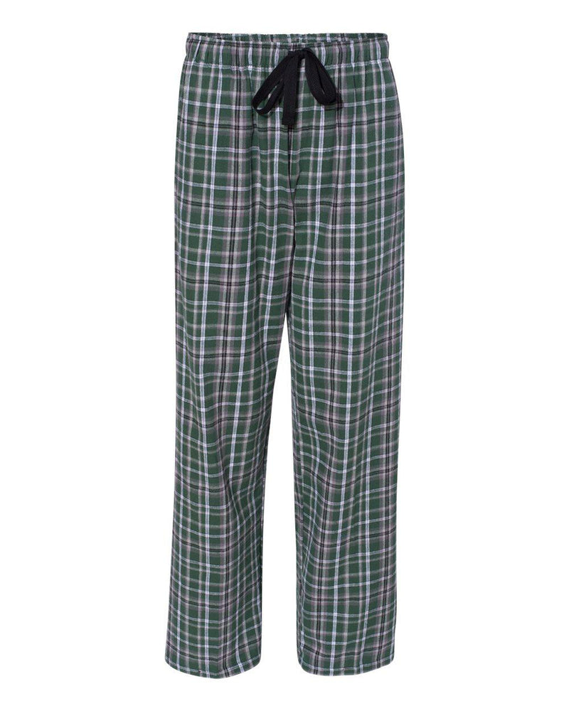 Flannel Pants with "SWIMMING" down the leg