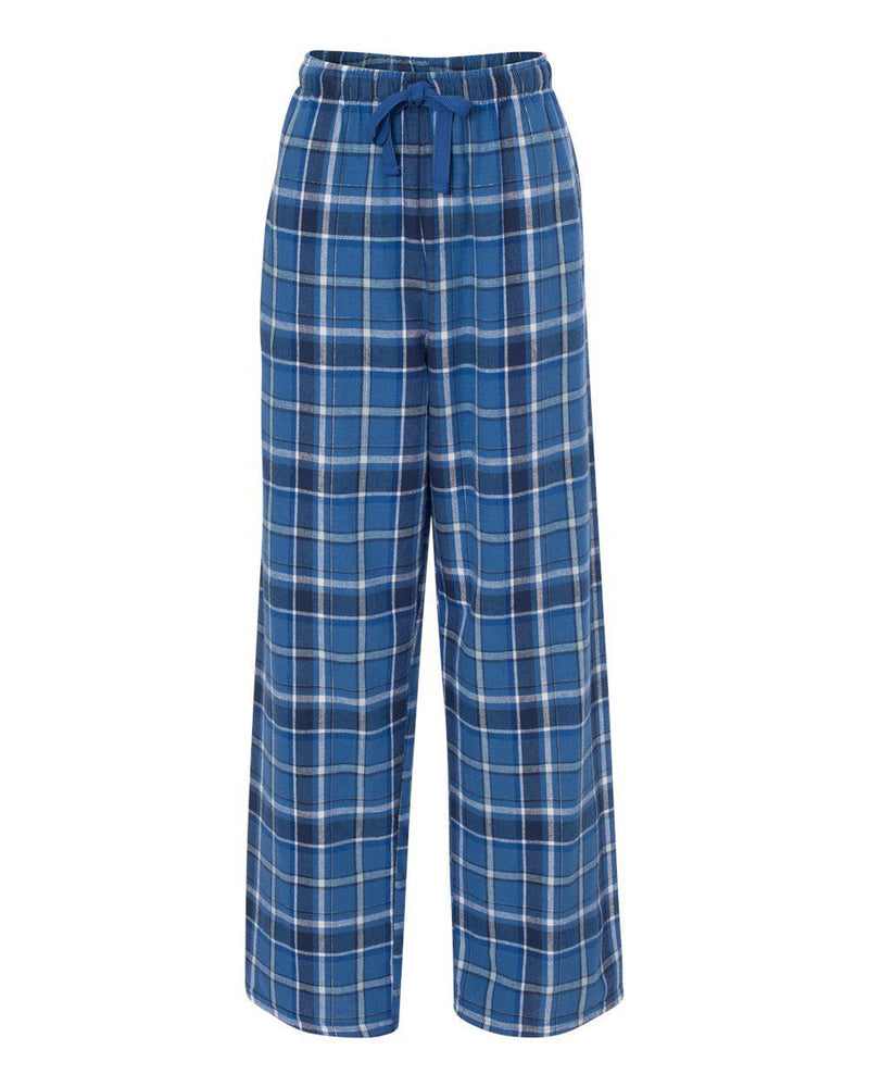 Flannel Pants with "SWIMMING" down the leg