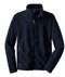 Port Authority Navy Youth & Men's Fleece Full Zip Jacket (Y217/F217) - Brookline Dolphins - K&B Sportswear