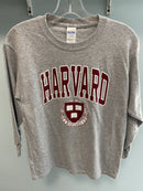 HARVARD Men's & Youth Long Sleeve Gildan Cotton Tee - K&B Sportswear