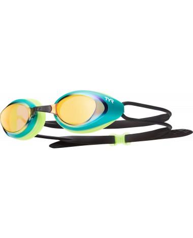 TYR Black Hawk Racing Mirrored Goggles - K&B Sportswear