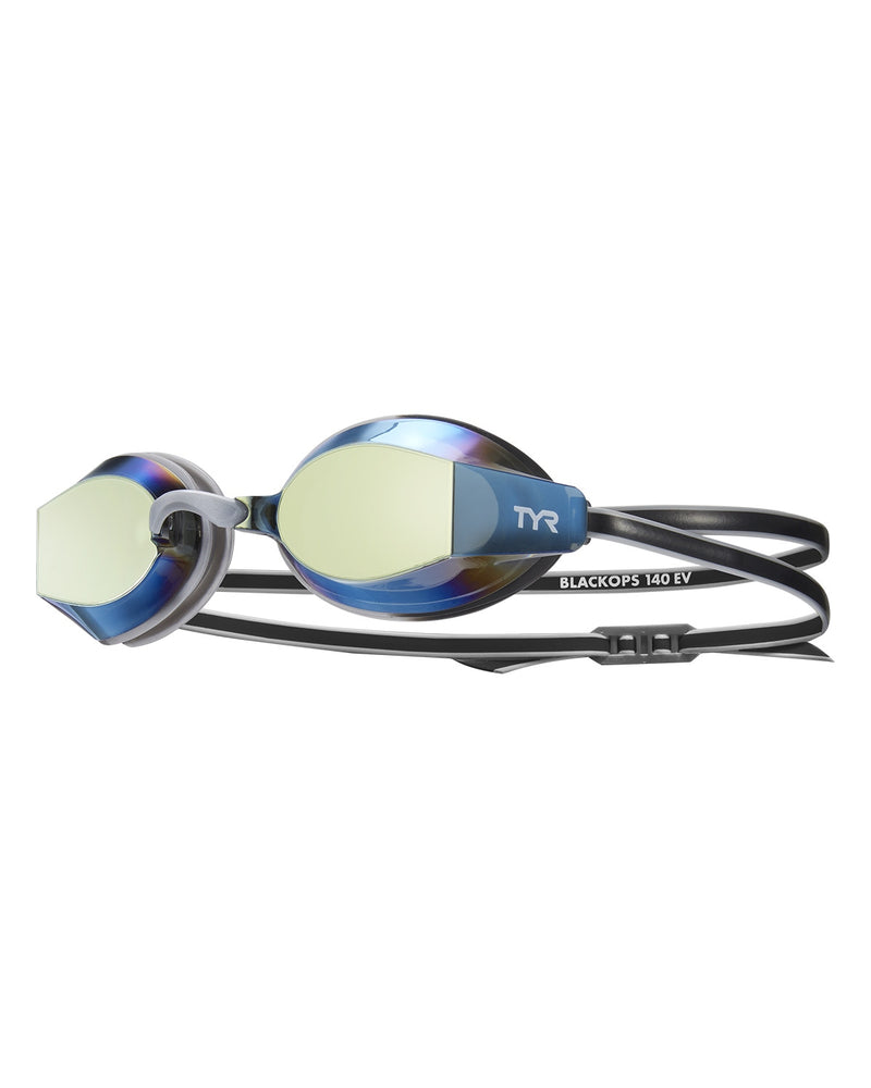 TYR BlackOps 140 EV Mirrored Racing Nano Fit Goggles