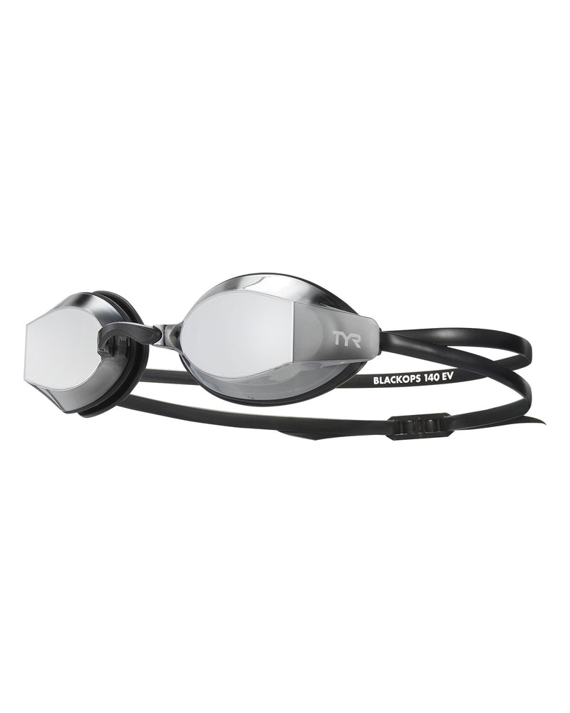 TYR BlackOps 140 EV Mirrored Racing Nano Fit Goggles