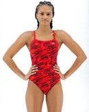 TYR Women's Camo Diamondfit Swimsuit
