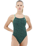 TYR Girl's Lapped Cutoutfit Swimsuit