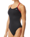 TYR Women's Hexa Cutoutfit Swimsuit - Black/Red