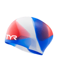 TYR Tie Dye Long Hair Silicone Youth - K&B Sportswear