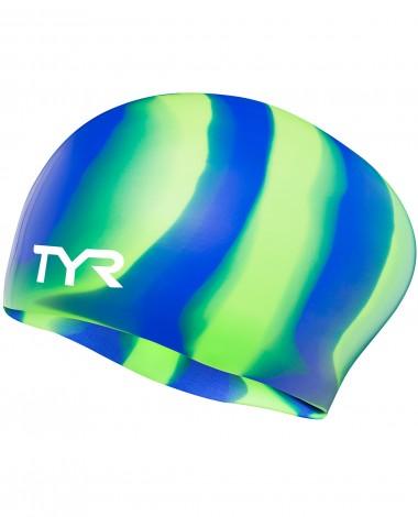 TYR Long Hair Silicone Swim Cap - K&B Sportswear