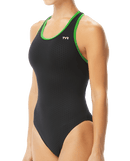TYR Women's Hexa Maxfit Swimsuit - Black/Green