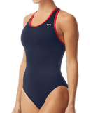 TYR Women's Hexa Maxfit Swimsuit - Navy/Red