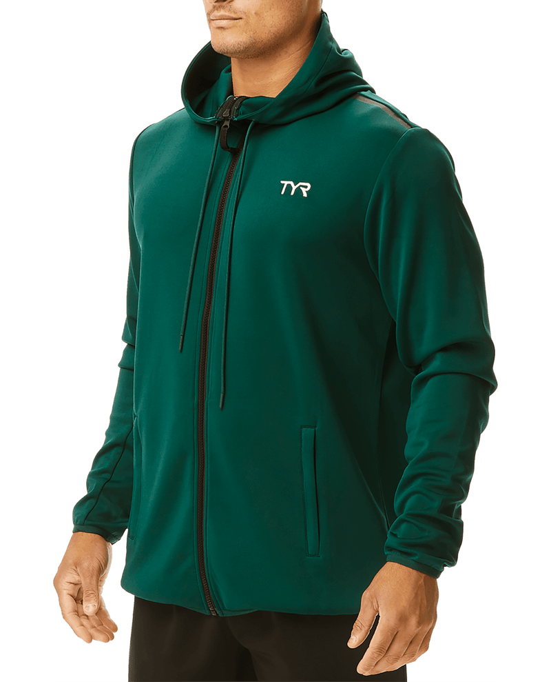 TYR Men's Alliance Podium Full Zip Hoodie - K&B Sportswear