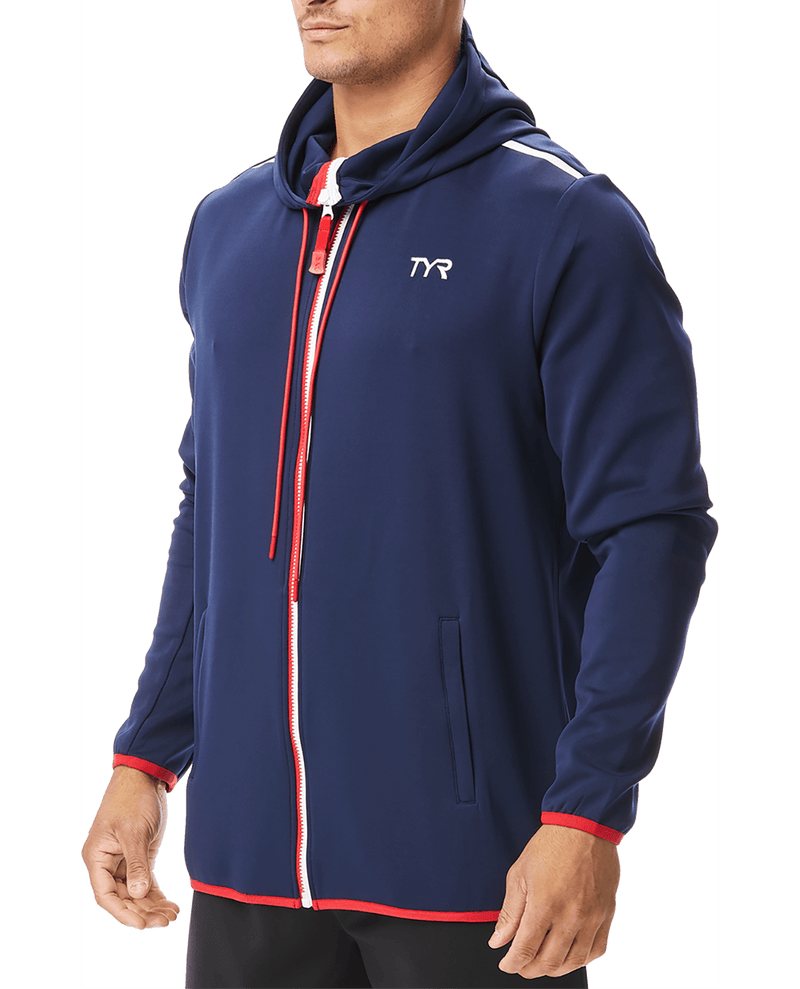 TYR Youth Alliance Podium Full Zip Hoodie - K&B Sportswear