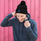 K&B Sportswear Pom-Pom Beanie