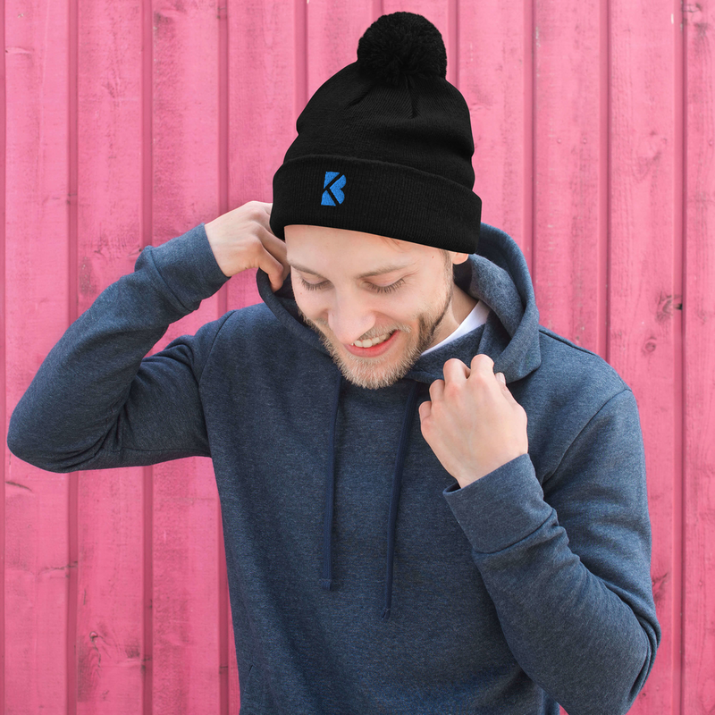 K&B Sportswear Pom-Pom Beanie