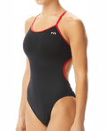 TYR Women's Hexa Trinityfit Swimsuit - Black/Red