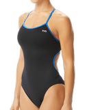 TYR Women's Hexa Trinityfit Swimsuit - Black/Blue