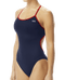 TYR Women's Hexa Trinityfit Swimsuit - Navy/Red