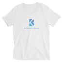 K&B Sportswear Unisex Short Sleeve V-Neck T-Shirt