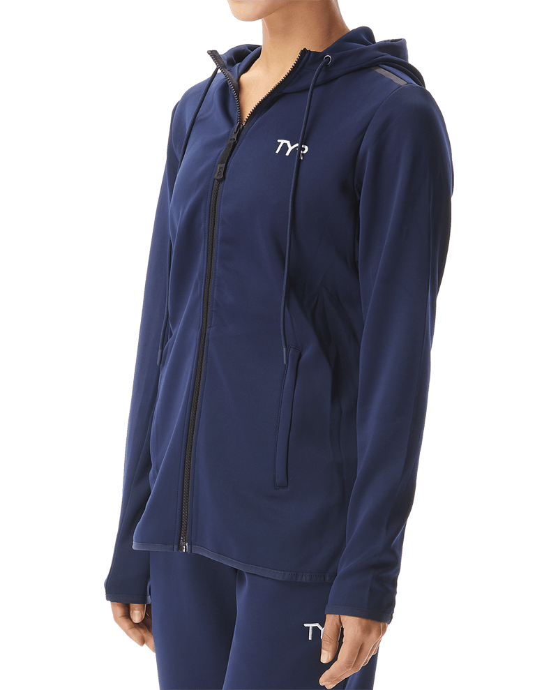TYR Women's Alliance Podium Full Zip Hoodie - K&B Sportswear