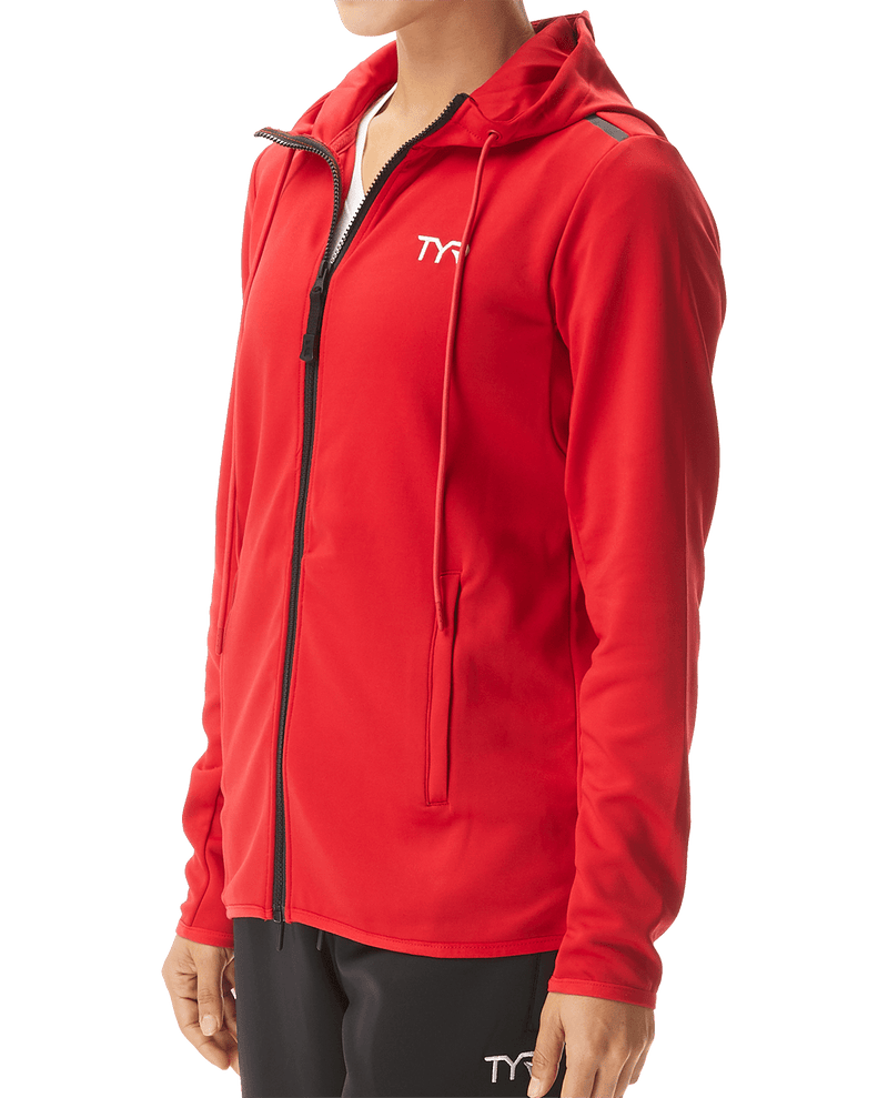 TYR Women's Alliance Podium Full Zip Hoodie - K&B Sportswear